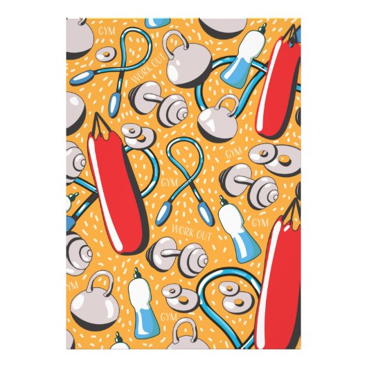 Impression Photo Motif d'exercice (Devant)