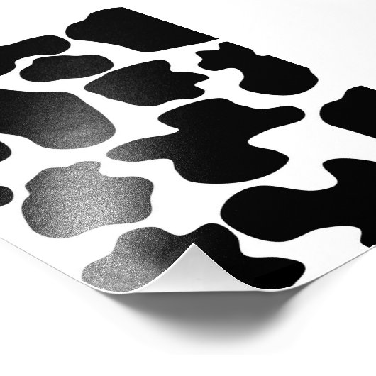 Impression Photo Motif d'impression de vache (Coin)