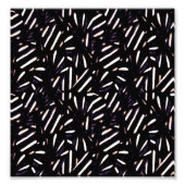 Impression Photo Motif d'impression moderne Zebra (Devant)