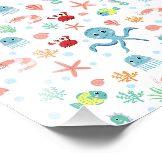 Impression Photo Motif Sea World (Coin)