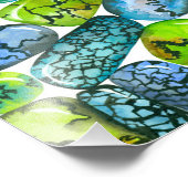 Impression Photo Motif turquoise (Coin)