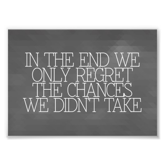 Impression Photo Motivation, inspiration, mots de sagesse citent. (Devant)