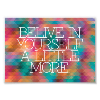 Impression Photo Motivation, inspiration, mots de sagesse citent.