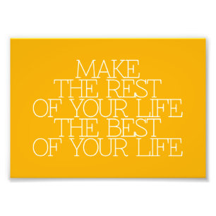 Impression Photo Motivation, inspiration, mots de sagesse.guillemet