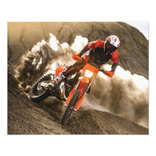 Impression Photo Motocross Rider