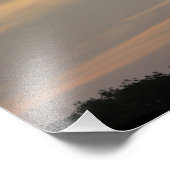 Impression Photo Moulin à vent du pays du Kansas avec nuages, Impre (Coin)