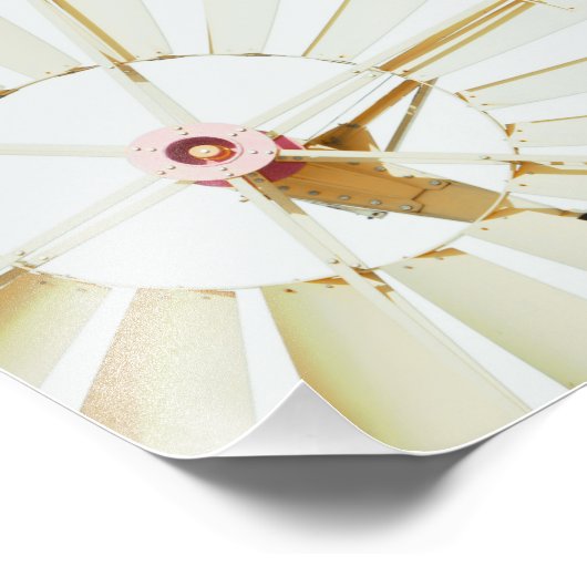 Impression Photo Moulin à vin Style ferme (Coin)