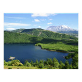 Impression Photo Mount St Helens Coldwater Lake Scenic Landscape (Devant)