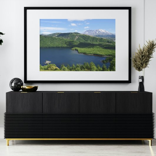 Impression Photo Mount St Helens Coldwater Lake Scenic Landscape