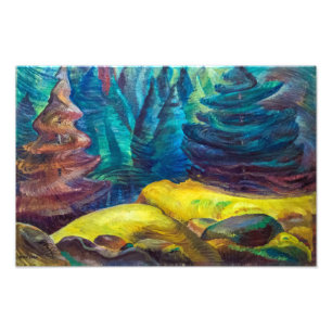 Impression Photo Mousse jaune Emily Carr