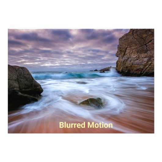 Impression Photo Mouvement Flou (Devant)