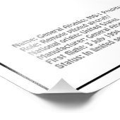 Impression Photo MQ-1 Predator UAV- Plan d'avion BD (Coin)