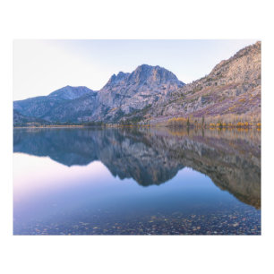 Impression Photo Mt Carson et Silver Lake