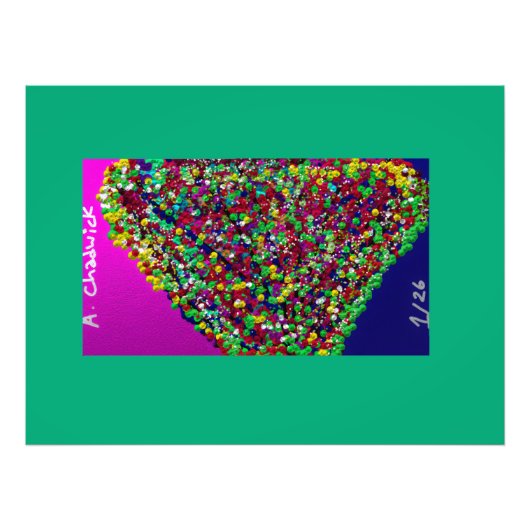 Impression Photo Multicolored Tree Between Worlds (Devant)