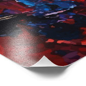 Impression Photo Multiples Mains Tendues Vers le Haut Abstrait Expr (Coin)