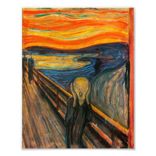 Impression Photo Munch The Scream Print (Devant)