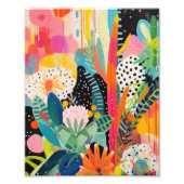 Impression Photo Mur tendance Art Abstrait Imprimer Décor Dopamine (Devant)