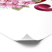 Impression Photo Musical treble clef notes with Sakura flowers (Coin)