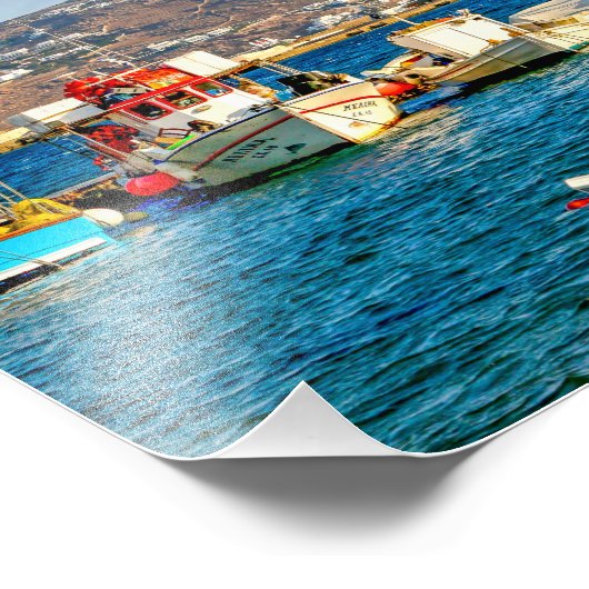 Impression Photo Myconos (Coin)