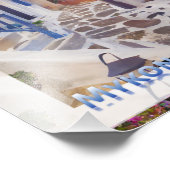 Impression Photo Myconos  coffee mug (Coin)