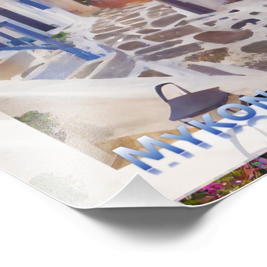 Impression Photo Myconos coffee mug (Coin)