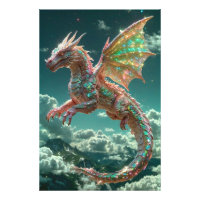 *~* Mystique AP88 Imaginaire Mur Dragon Art 22