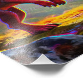 Impression Photo Mythical and Prehistoric Pegasus, Dragon, Dinosaur (Coin)