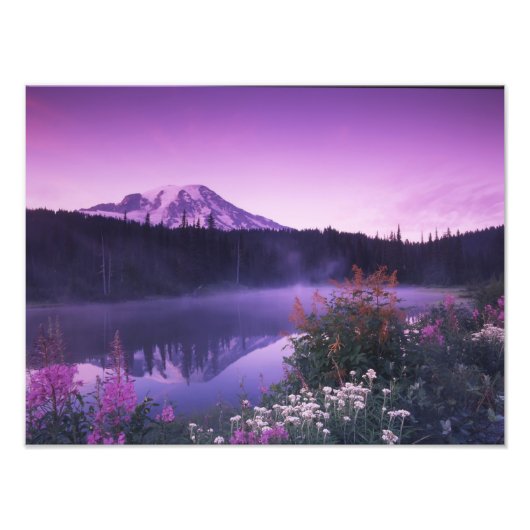 Impression Photo N.A., États-Unis, Washington, Mt. Rainier National (Devant)