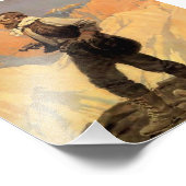 Impression Photo N C Wyeth Peinture occidentale "Le Prospecteur" (Coin)