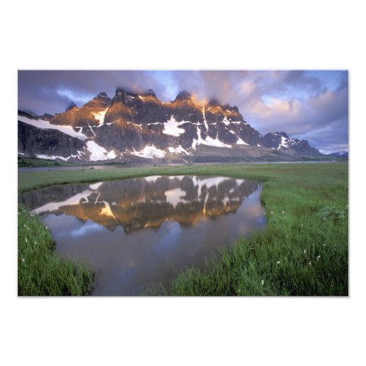 Impression Photo NA, Canada, Alberta, vallée de Tonoquin. Jasper (Devant)