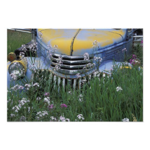 Impression Photo Na, Etats-Unis, Washington oriental, vieux camion