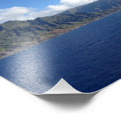 Impression Photo Na Pali Coast Kauai Hawaii Océan Pacifique (Coin)