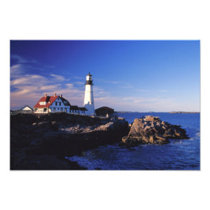 Impression Photo NA, USA, Maine. Phare de Portland Head.