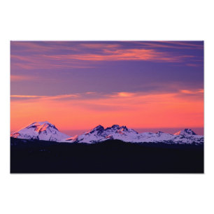 Impression Photo NA, USA, Oregon, Les Trois Sisters Mountains