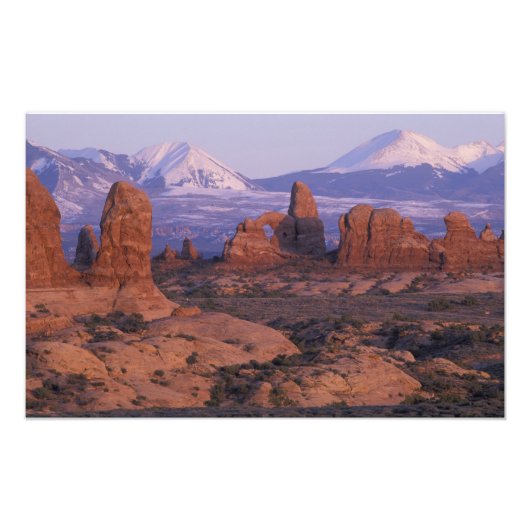 Impression Photo NA, USA, Utah, Arches National Park. Jardin de (Devant)