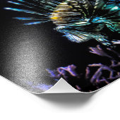 Impression Photo nage de poissons-lionnes (Coin)