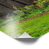 Impression Photo Nage le jour d'été ensoleillé (Coin)