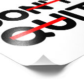 IMPRESSION PHOTO N'ARRÊTE PAS DE LE FAIRE (Coin)