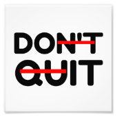 IMPRESSION PHOTO N'ARRÊTE PAS DE LE FAIRE (Devant)