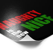 Impression Photo Naughty est le New Nice (Coin)