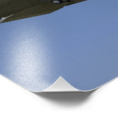 Impression Photo Navette spatiale Atlantis approchant de la piste 3 (Coin)