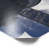 Impression Photo Navette spatiale Atlantis et un vaisseau spatial r (Coin)