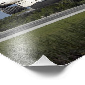 Impression Photo Navette spatiale Découverte atterrit sur la piste  (Coin)