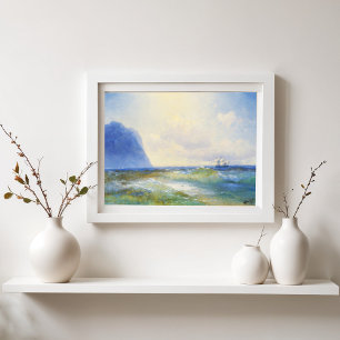 Impression Photo Navire En Mer, Aivazovsky