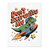 Impression Photo Ne m’extradite pas (Devant)