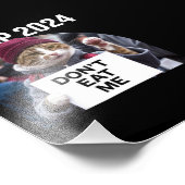 Impression Photo Ne me mangez pas de chats pour Trump 2024 (Coin)