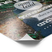 Impression Photo Ne pas aller là où le chemin.. (Coin)