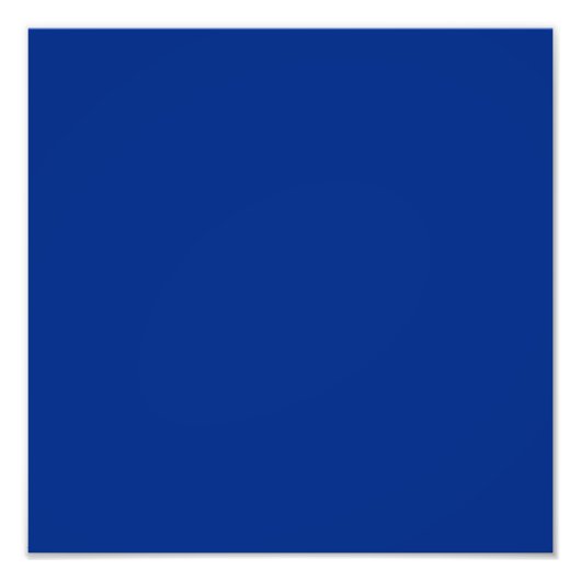 Impression Photo Nebraska Bleu (Devant)