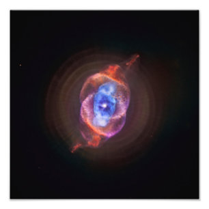 Impression Photo Nebula de l'oeil du chat - Hubble / Chandra