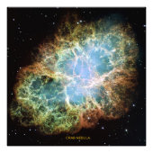 Impression Photo Nebula du crabe (Devant)